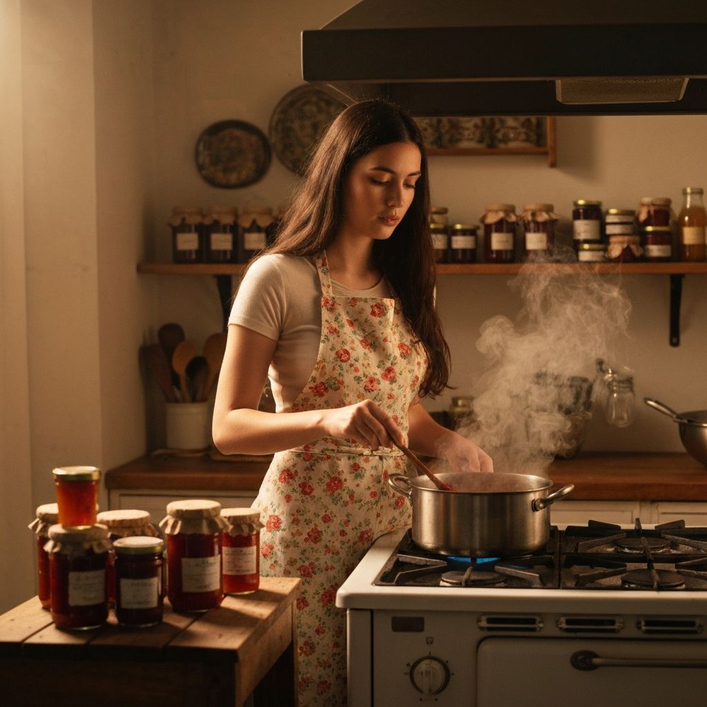Cozinha artesanal e produção de geleias
